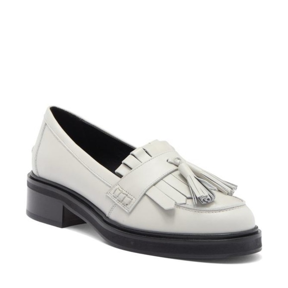 Aeyde Shoes - Aeyde Eryn Tassel Chalk Loafers 41=10